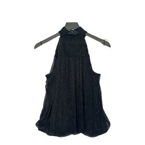 NWT Express black sleeveless top blouse